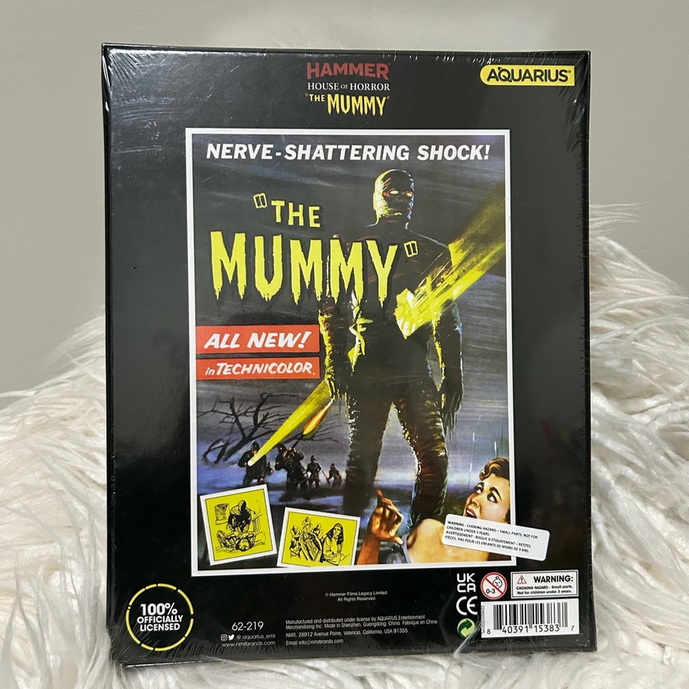 Aquarius The Mummy Jigsaw Puzzle - Black, Yellow, Red